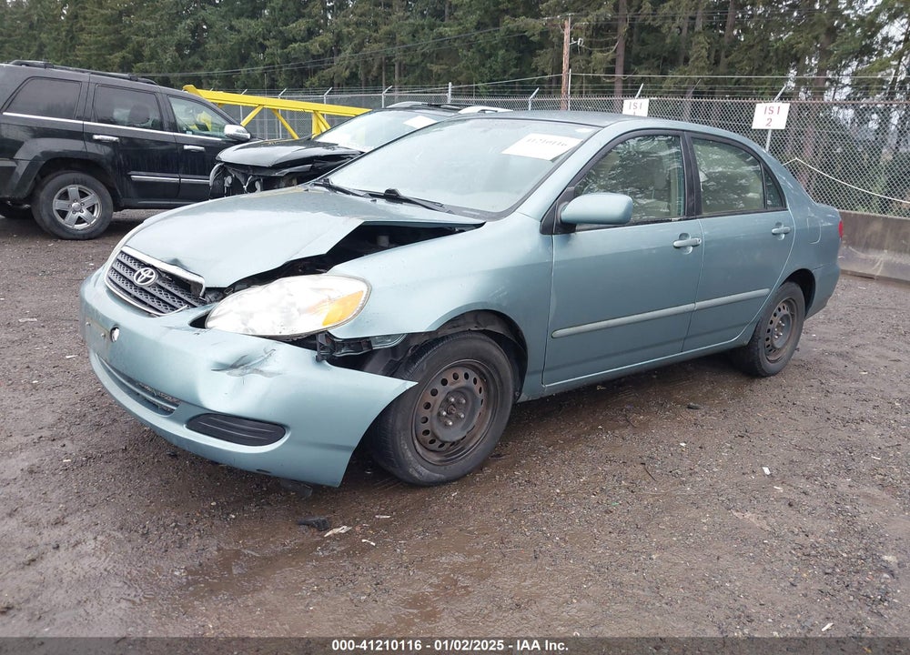 2005 TOYOTA COROLLA LE VIN: 1NXBR32E45Z375443