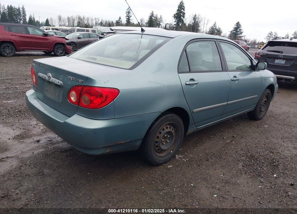2005 TOYOTA COROLLA LE VIN: 1NXBR32E45Z375443