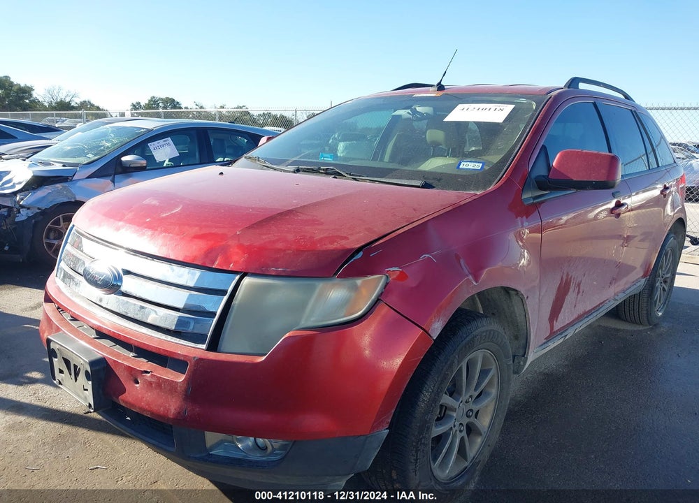 2008 FORD EDGE SEL VIN: 2FMDK38C88BB32232