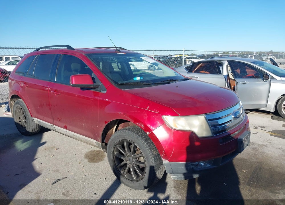 2008 FORD EDGE SEL VIN: 2FMDK38C88BB32232