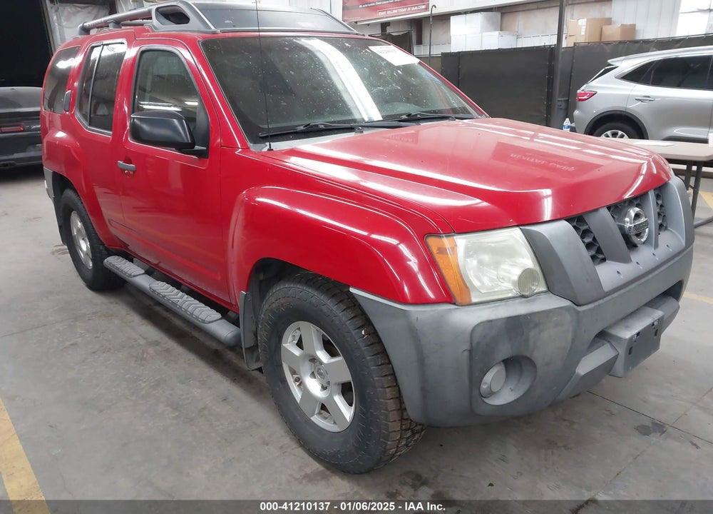 2008 NISSAN XTERRA VIN: 5N1AN08U78C511837