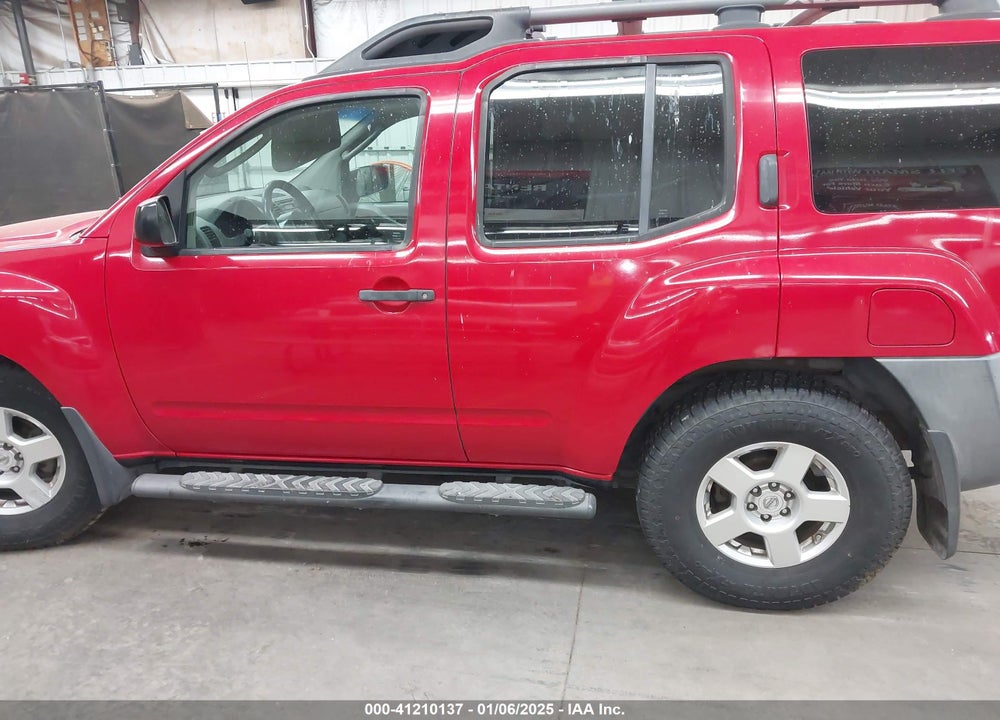 2008 NISSAN XTERRA VIN: 5N1AN08U78C511837