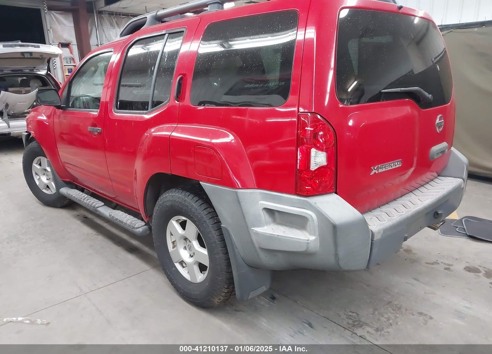 2008 NISSAN XTERRA VIN: 5N1AN08U78C511837