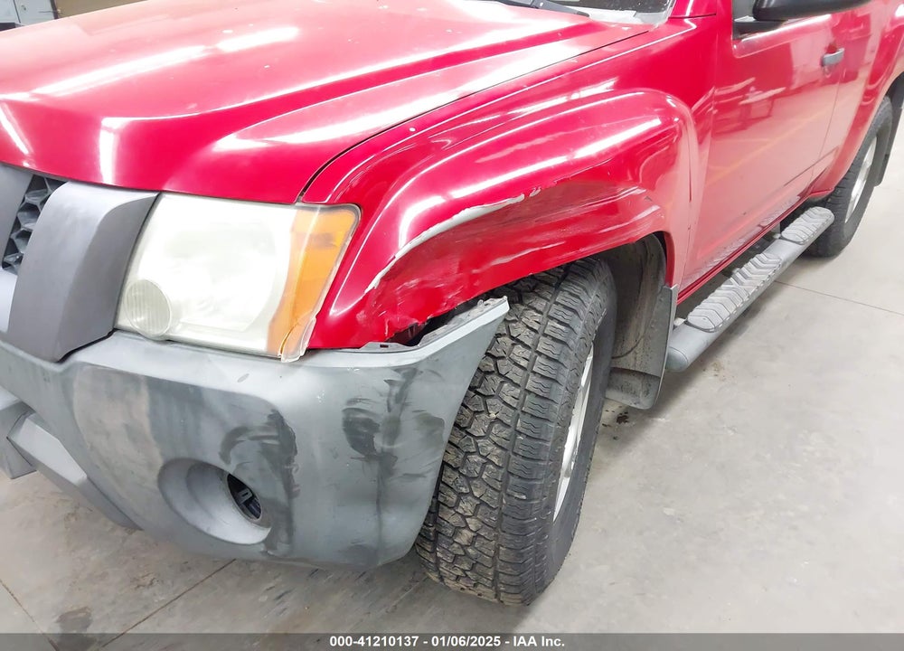 2008 NISSAN XTERRA VIN: 5N1AN08U78C511837