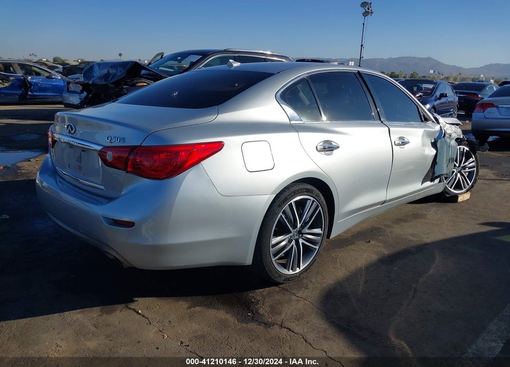 2014 INFINITI Q50 HYBRID SPORT VIN: JN1AV7AP8EM692165