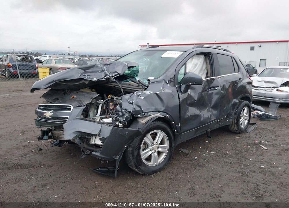 2016 CHEVROLET TRAX LT VIN: 3GNCJPSB7GL235078