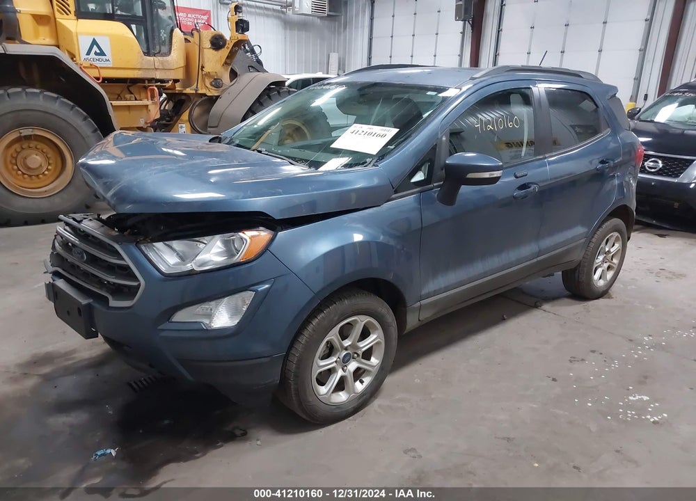 2022 FORD ECOSPORT SE VIN: MAJ6S3GL6NC461818