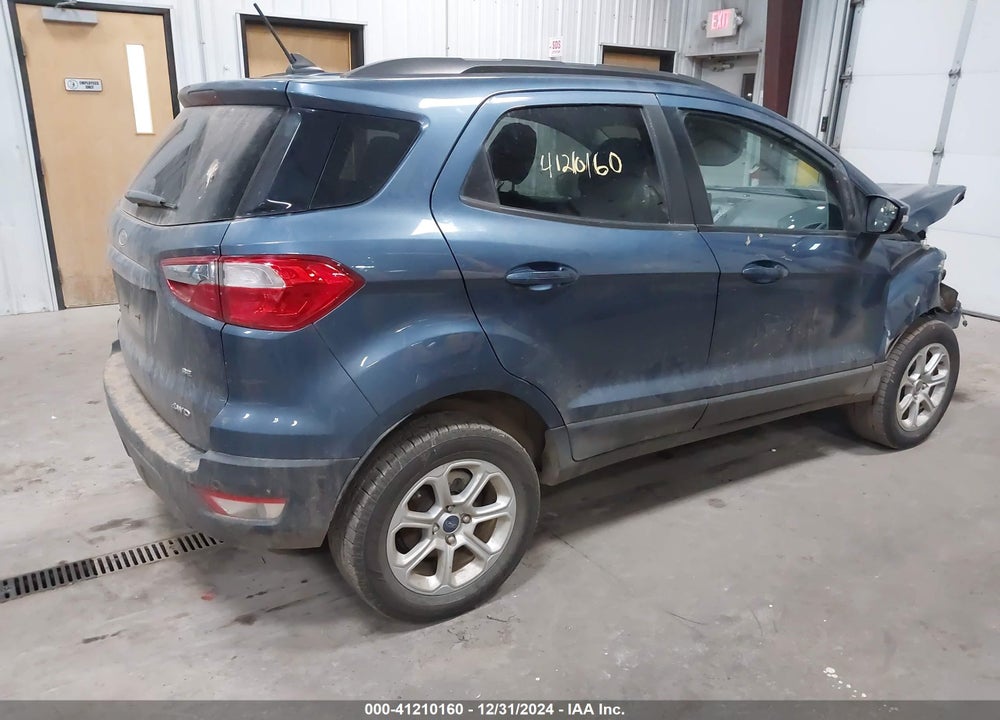 2022 FORD ECOSPORT SE VIN: MAJ6S3GL6NC461818