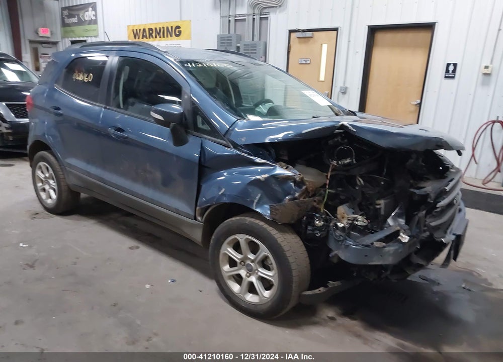 2022 FORD ECOSPORT SE VIN: MAJ6S3GL6NC461818