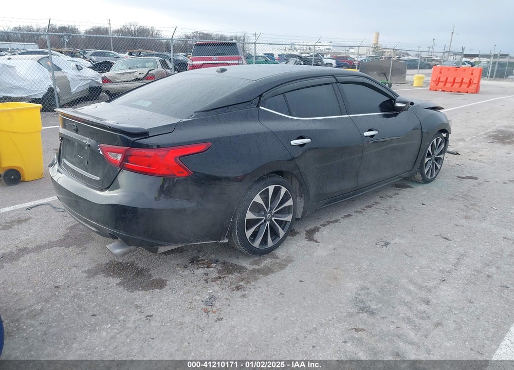 2016 NISSAN MAXIMA VIN: 1N4AA6AP3GC400178