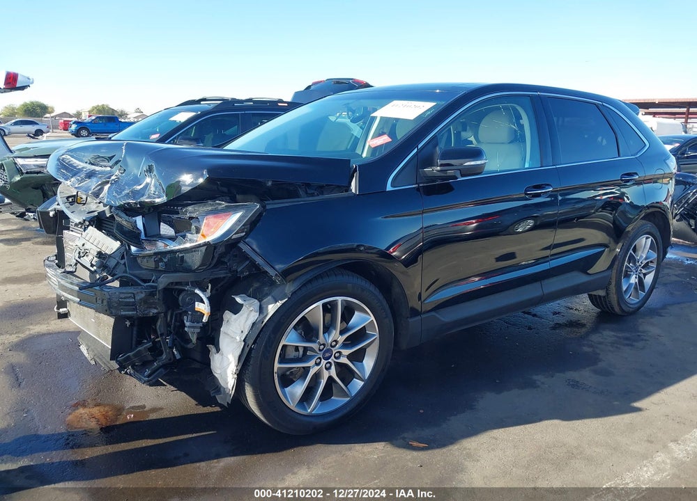 2016 FORD EDGE TITANIUM VIN: 2FMPK3K88GBB91779