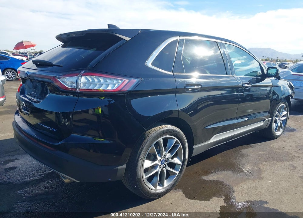 2016 FORD EDGE TITANIUM VIN: 2FMPK3K88GBB91779
