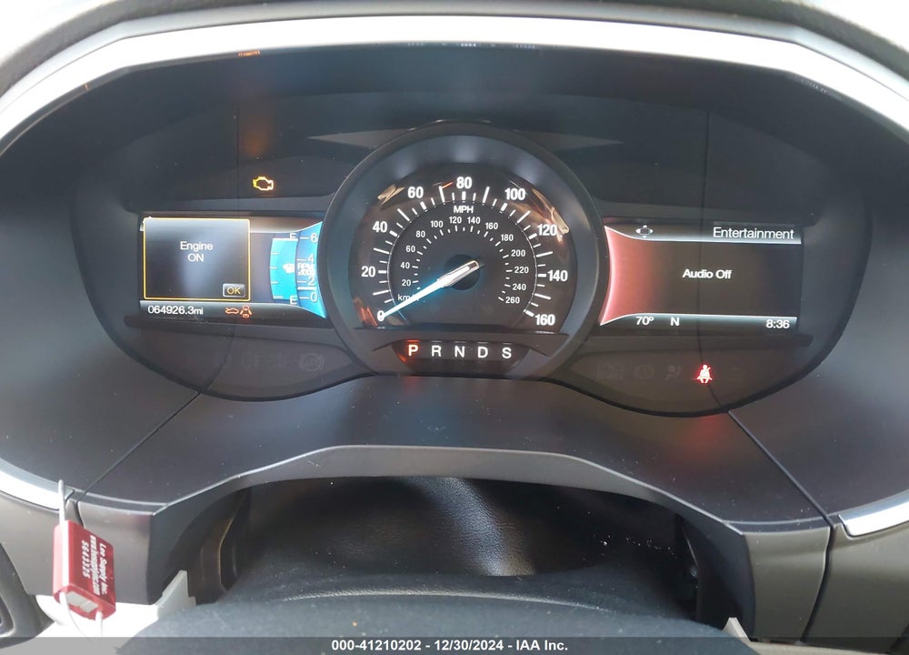 2016 FORD EDGE TITANIUM VIN: 2FMPK3K88GBB91779
