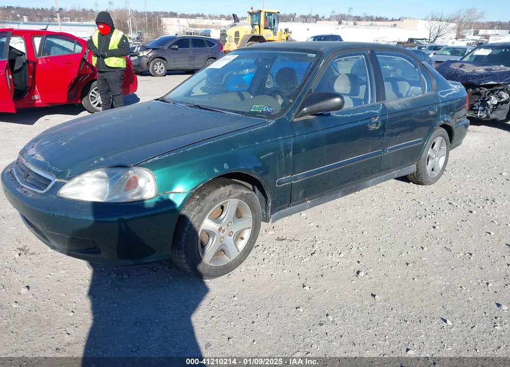 2000 HONDA CIVIC VALUE PACKAGE VIN: 2HGEJ6611YH533117