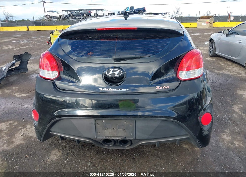 2015 HYUNDAI VELOSTER TURBO VIN: KMHTC6AE9FU224947