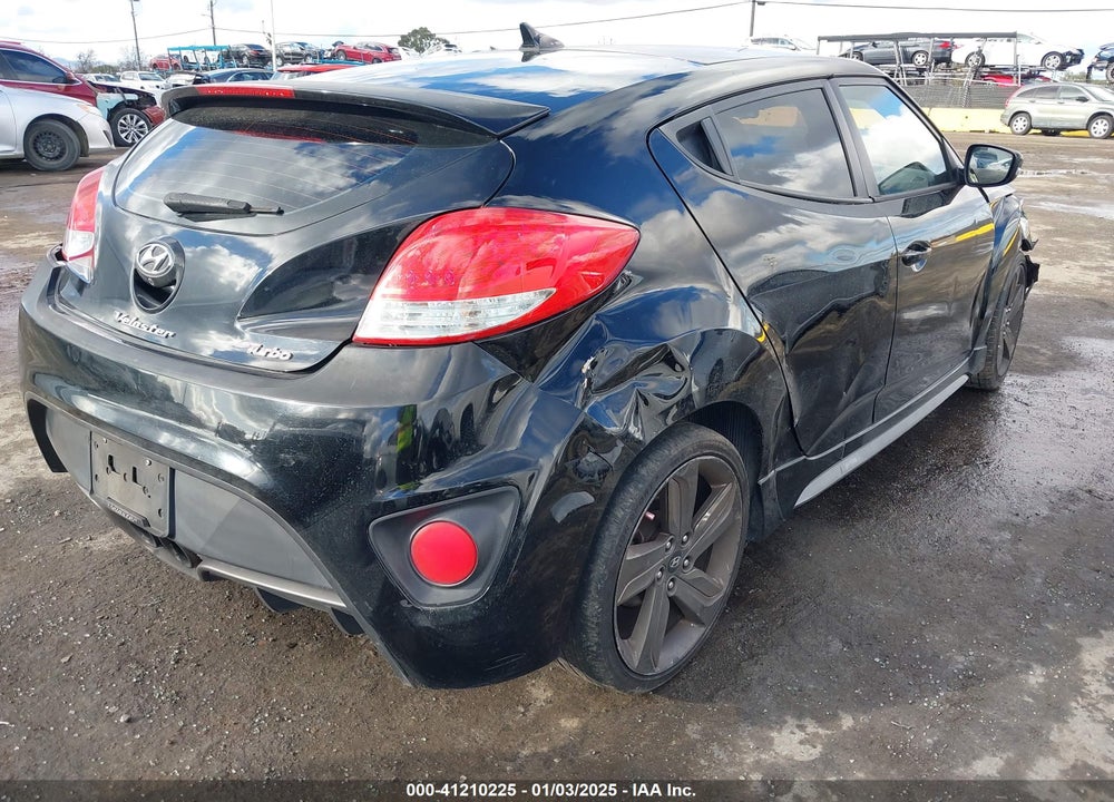 2015 HYUNDAI VELOSTER TURBO VIN: KMHTC6AE9FU224947