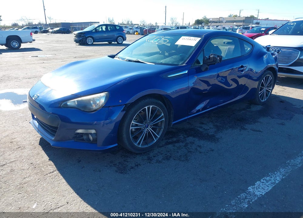 2013 SUBARU BRZ VIN: JF1ZCAC19D1607044