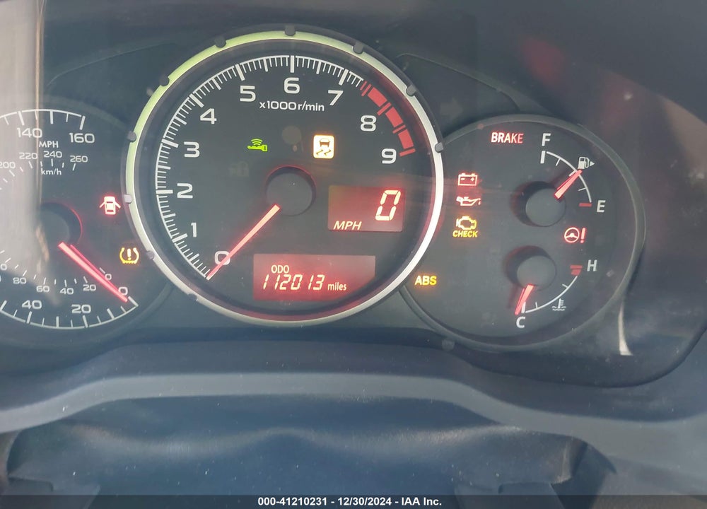 2013 SUBARU BRZ VIN: JF1ZCAC19D1607044