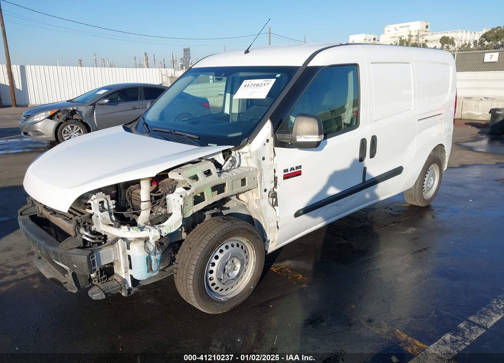 2022 RAM PROMASTER CITY CARGO VAN VIN: ZFBHRFAB3N6W22014