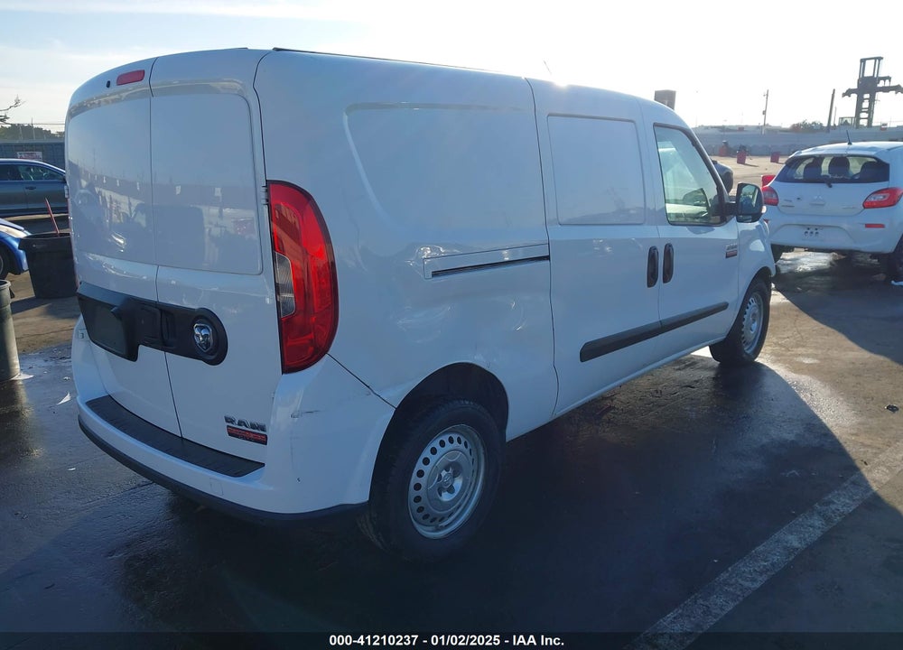2022 RAM PROMASTER CITY CARGO VAN VIN: ZFBHRFAB3N6W22014