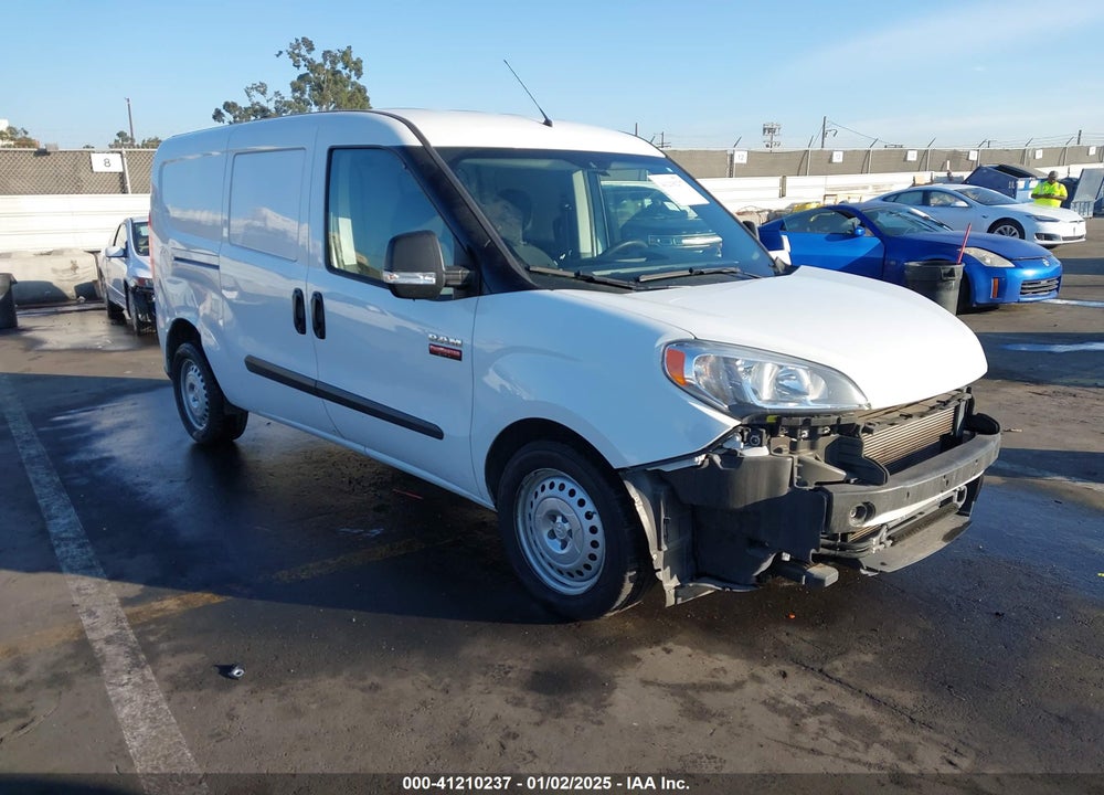 2022 RAM PROMASTER CITY CARGO VAN VIN: ZFBHRFAB3N6W22014