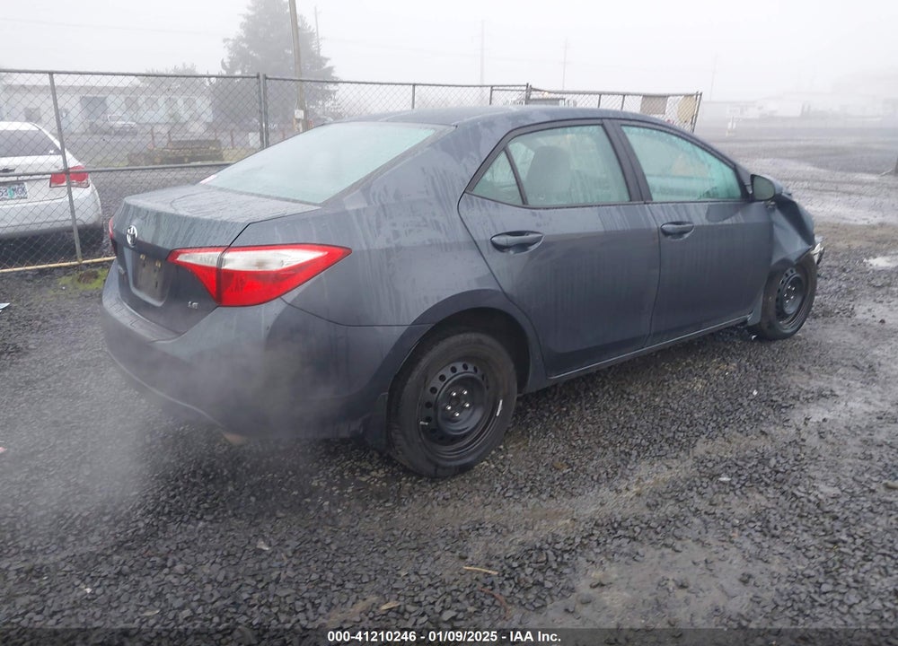 2015 TOYOTA COROLLA VIN: 5YFBURHEXFP244755
