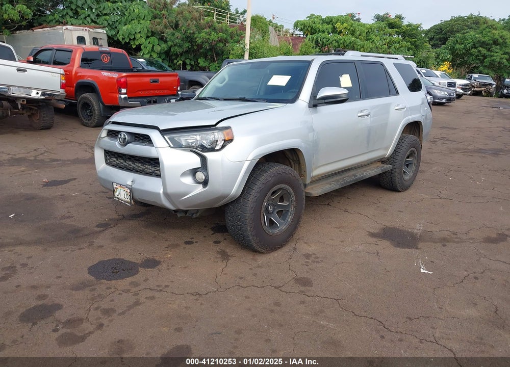 2016 TOYOTA 4RUNNER SR5 VIN: JTEBU5JR6G5395625