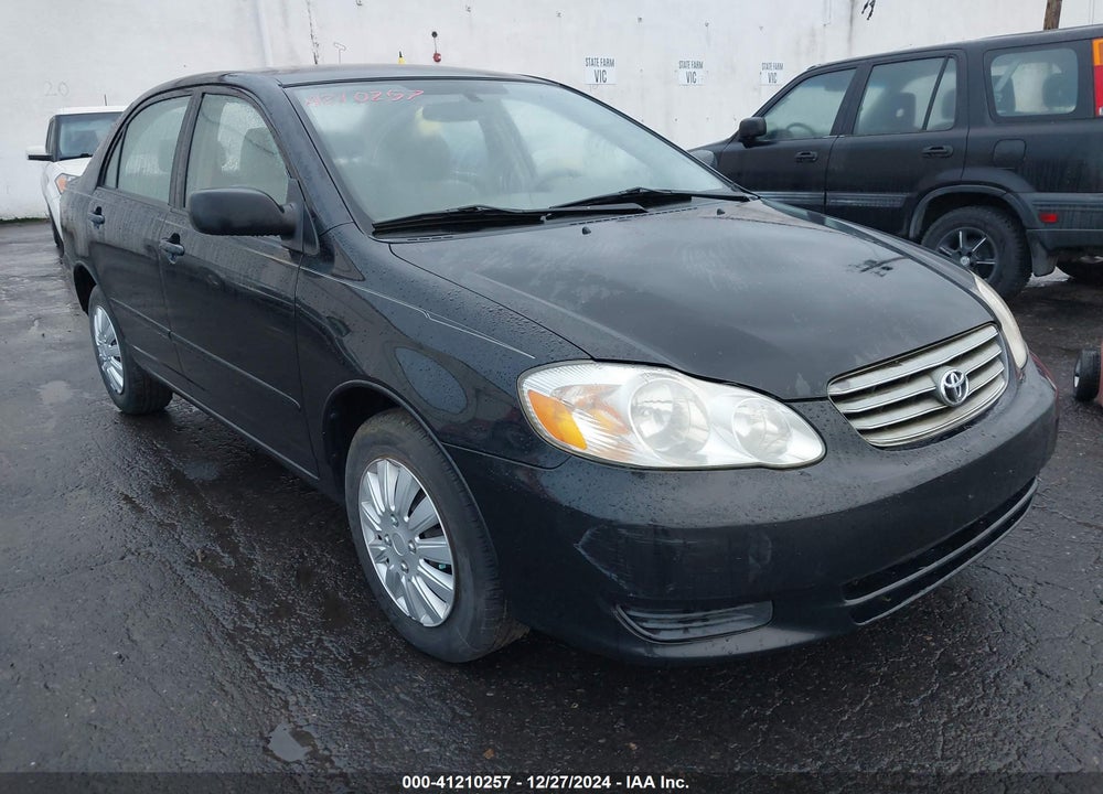 2003 TOYOTA COROLLA LE VIN: 1NXBR32E83Z012883
