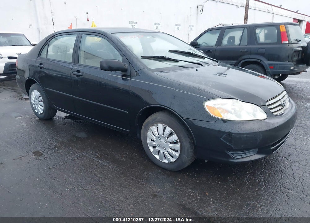 2003 TOYOTA COROLLA LE VIN: 1NXBR32E83Z012883