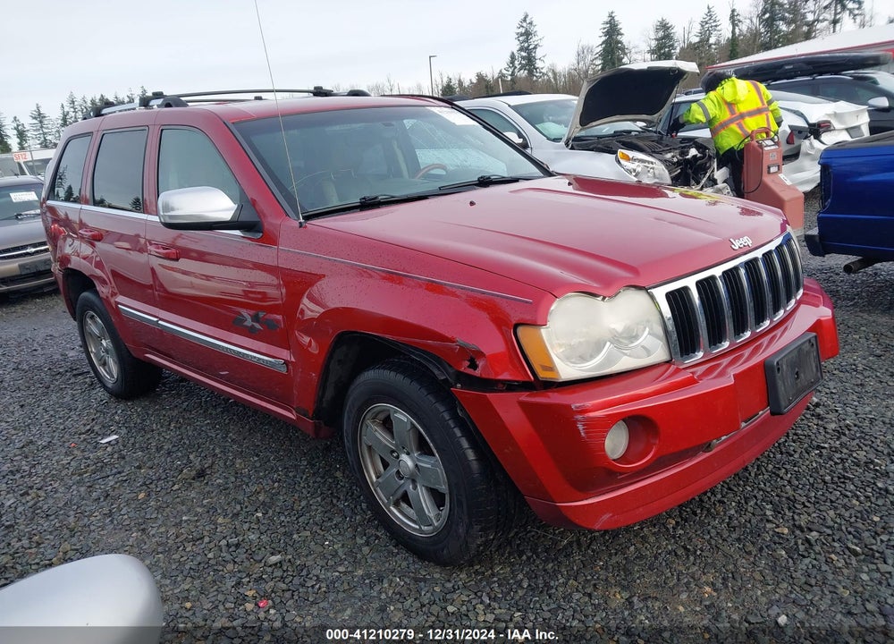 2006 JEEP GRAND CHEROKEE OVERLAND VIN: 1J8HR68256C200857