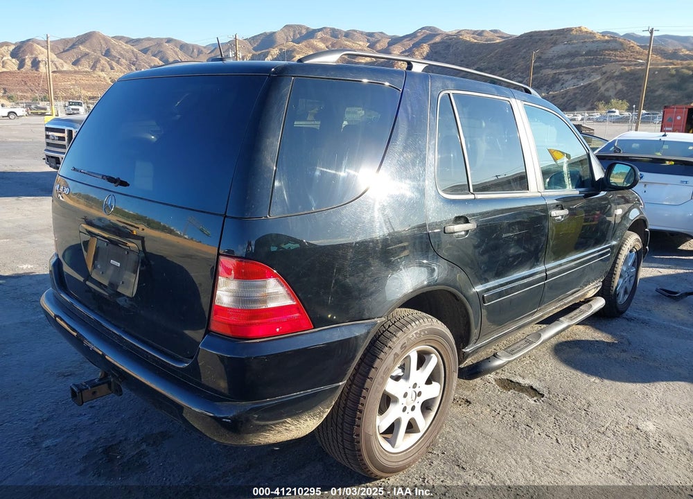 2000 MERCEDES-BENZ ML 430 VIN: 4JGAB72E1YA173768