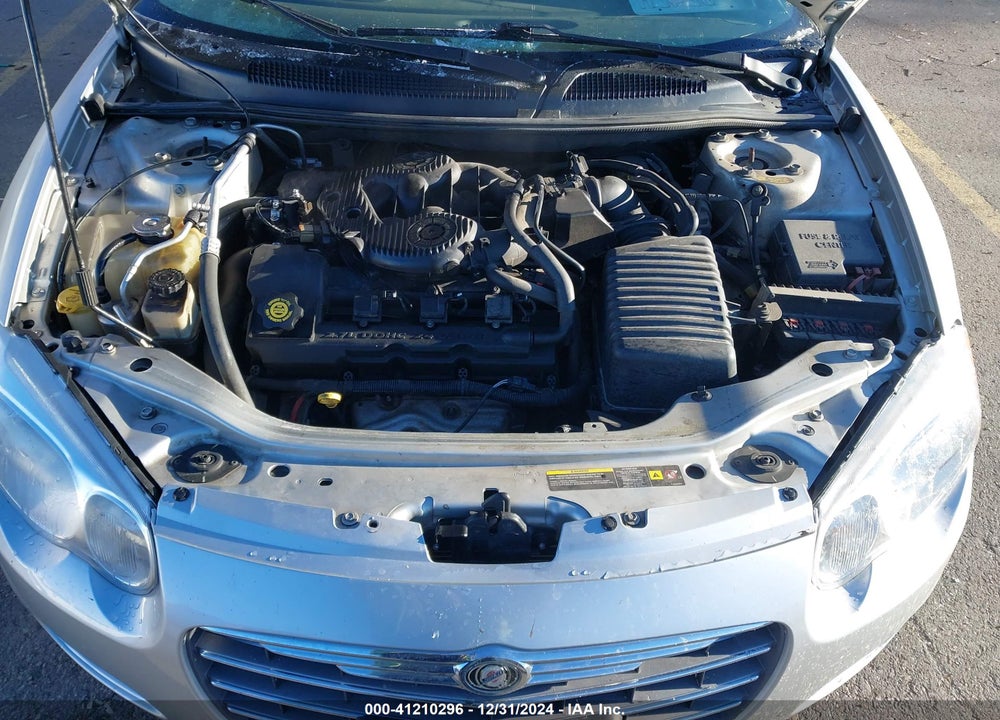 2004 CHRYSLER SEBRING LXI VIN: 1C3EL55R14N290439
