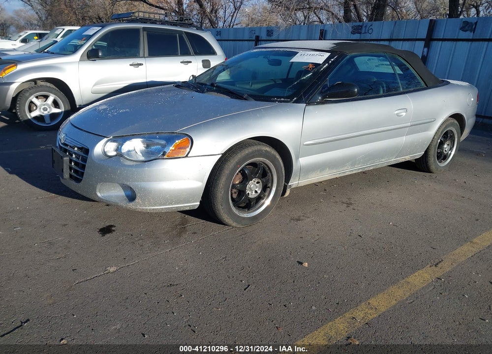 2004 CHRYSLER SEBRING LXI VIN: 1C3EL55R14N290439