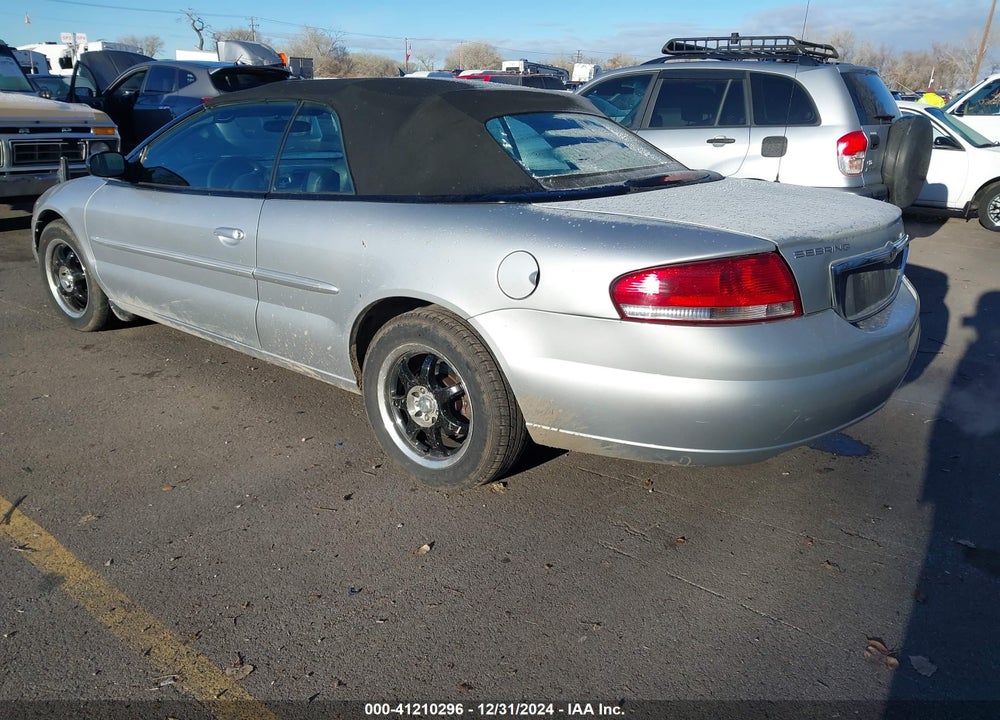 2004 CHRYSLER SEBRING LXI VIN: 1C3EL55R14N290439