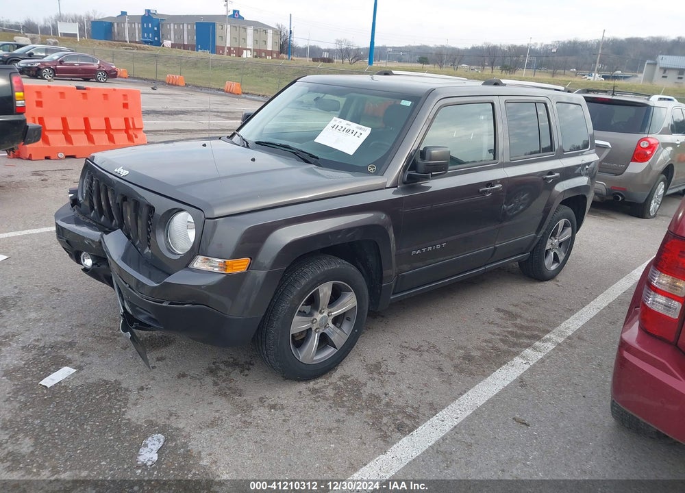 2016 JEEP PATRIOT HIGH ALTITUDE EDITION VIN: 1C4NJPFA4GD777568