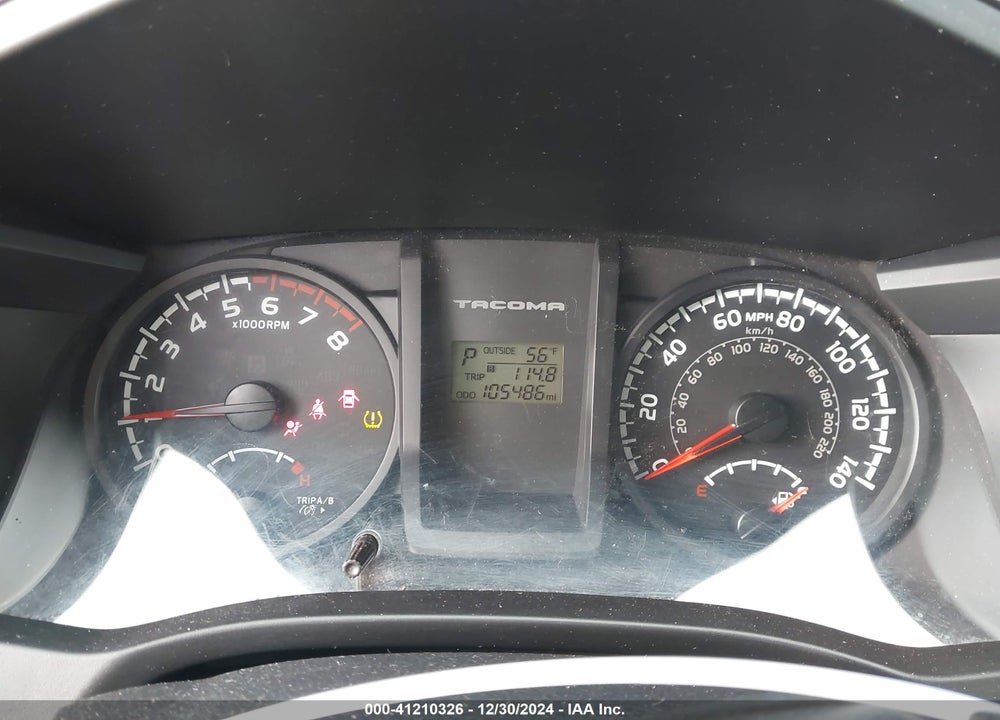 2016 TOYOTA TACOMA SR VIN: 5TFRX5GN3GX071597