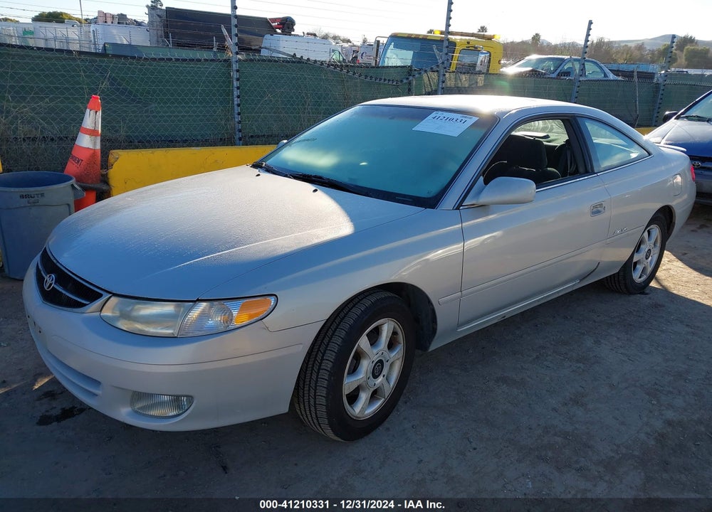 2000 TOYOTA CAMRY SOLARA SE VIN: 2T1CF22P9YC388204