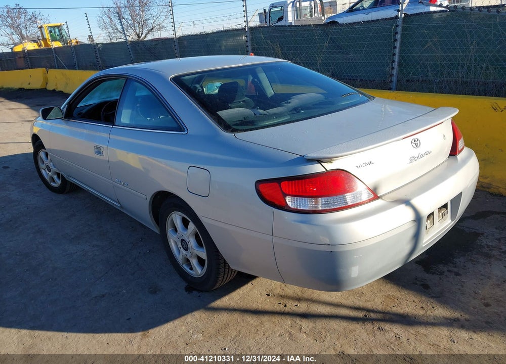 2000 TOYOTA CAMRY SOLARA SE VIN: 2T1CF22P9YC388204