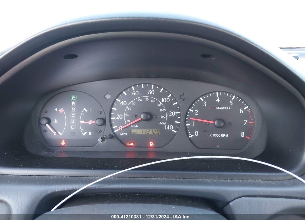 2000 TOYOTA CAMRY SOLARA SE VIN: 2T1CF22P9YC388204