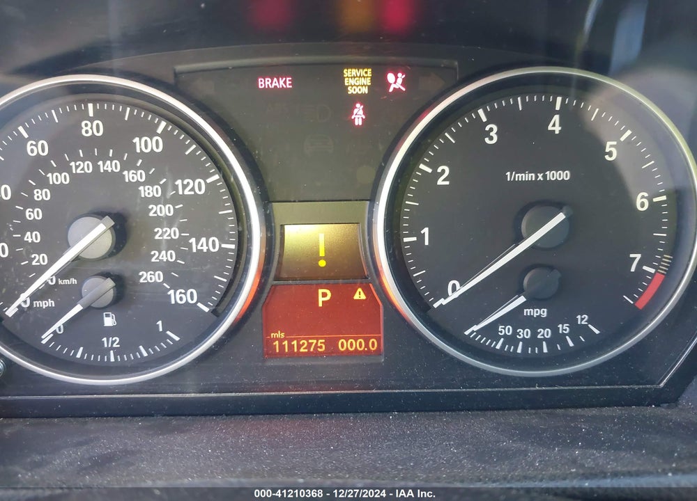 2011 BMW 328I VIN: WBAPH5G56BNM74222
