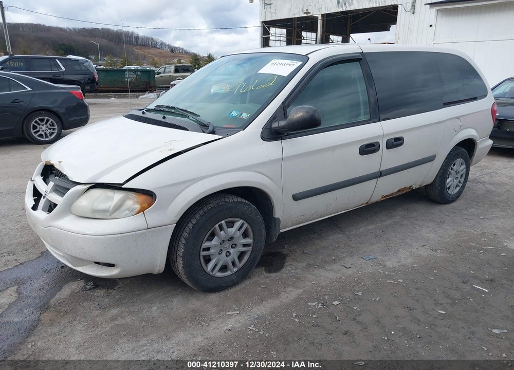 2006 DODGE GRAND CARAVAN SE VIN: 1D4GP24E76B649662