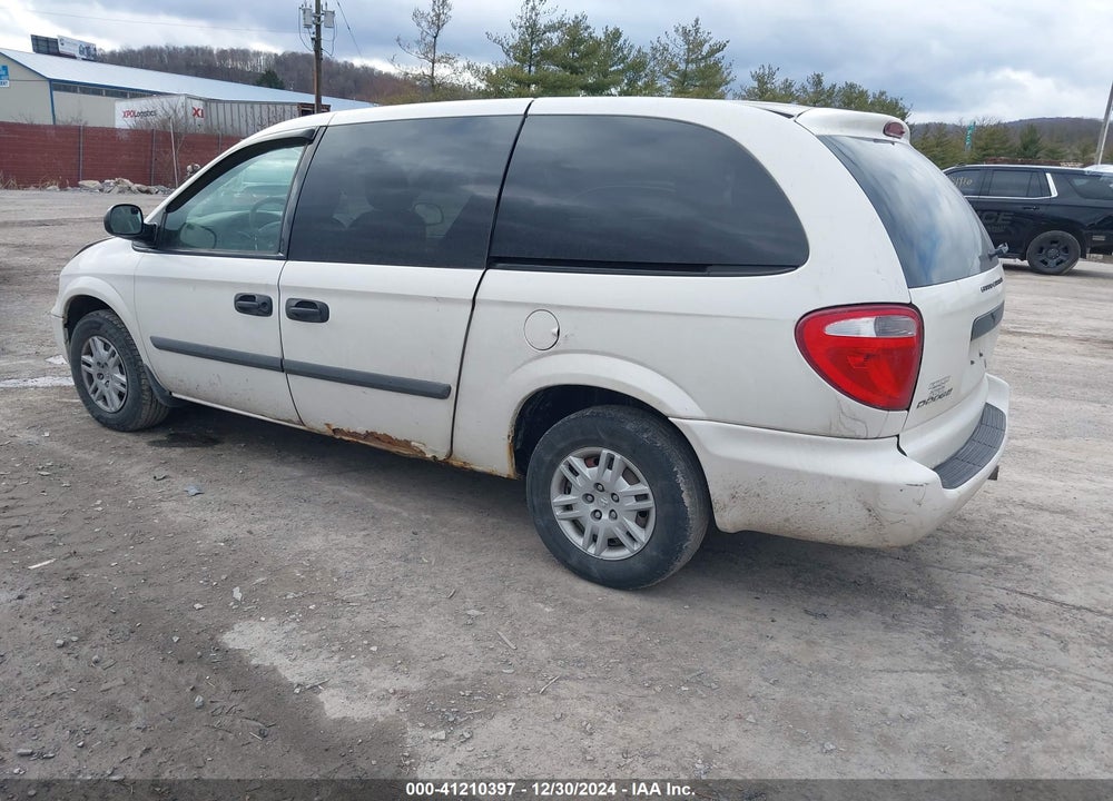 2006 DODGE GRAND CARAVAN SE VIN: 1D4GP24E76B649662