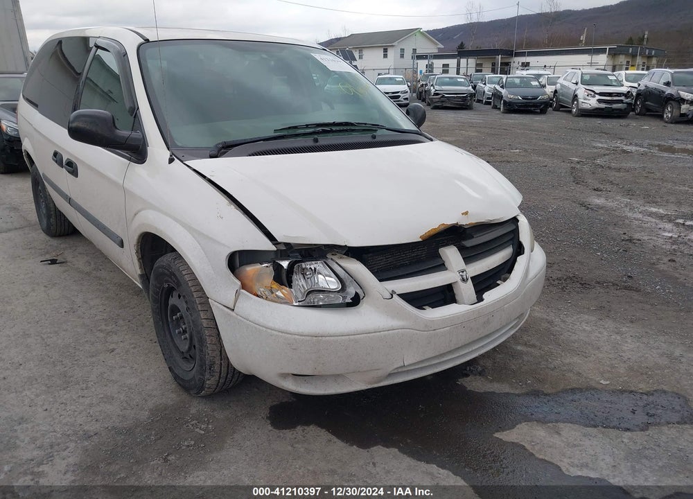 2006 DODGE GRAND CARAVAN SE VIN: 1D4GP24E76B649662