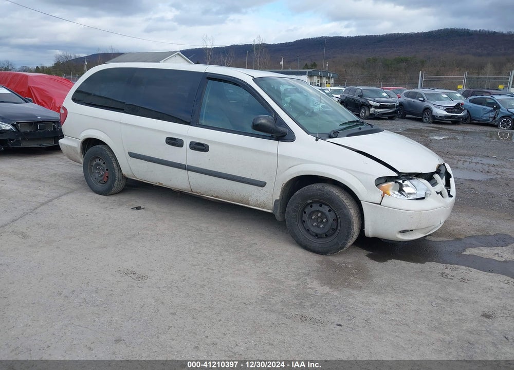 2006 DODGE GRAND CARAVAN SE VIN: 1D4GP24E76B649662