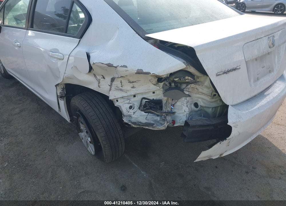 2012 HONDA CIVIC SDN LX VIN: 19XFB2F55CE342705