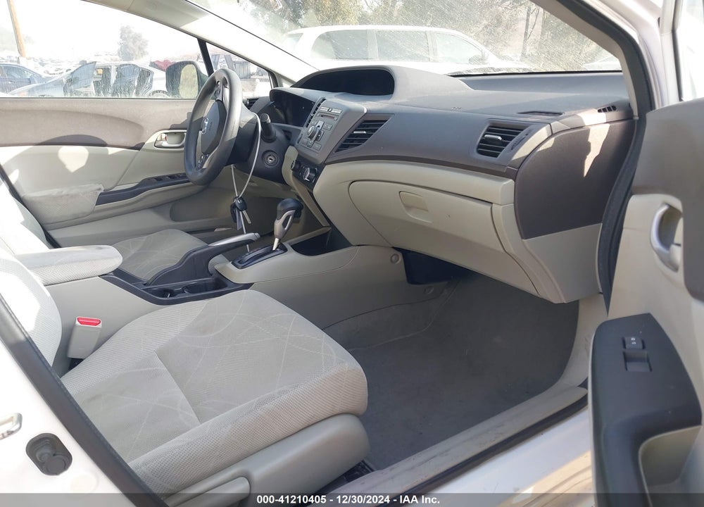 2012 HONDA CIVIC SDN LX VIN: 19XFB2F55CE342705