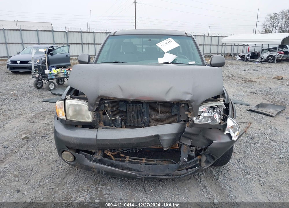 2005 TOYOTA TUNDRA LTD V8 VIN: 5TBRT38135S457430
