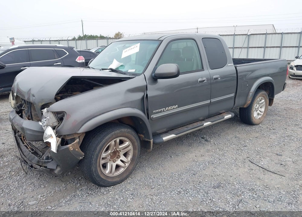 2005 TOYOTA TUNDRA LTD V8 VIN: 5TBRT38135S457430