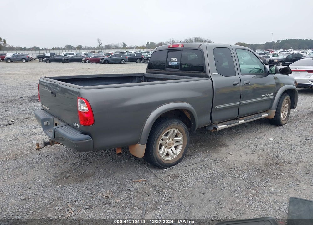2005 TOYOTA TUNDRA LTD V8 VIN: 5TBRT38135S457430