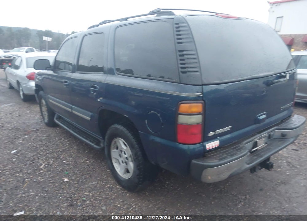 2005 CHEVROLET TAHOE LT VIN: 1GNEK13T55J112233